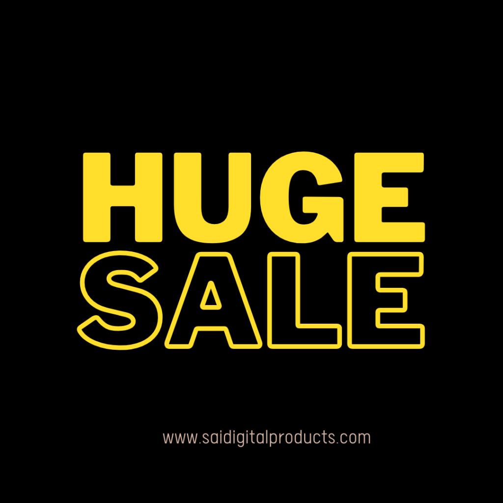 HUGE SALE